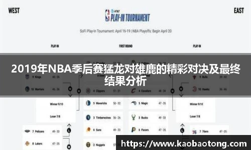 2019年NBA季后赛猛龙对雄鹿的精彩对决及最终结果分析